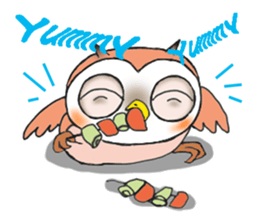 Tomisaburo of the owl sticker #6985050
