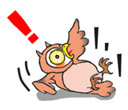 Tomisaburo of the owl sticker #6985057