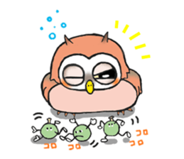 Tomisaburo of the owl sticker #6985076