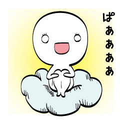 White creatures Stickers