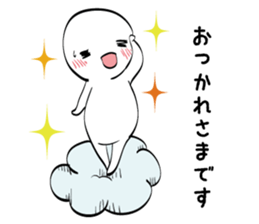 White creatures Stickers sticker #6985088