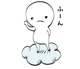 White creatures Stickers sticker #6985096