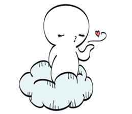 White creatures Stickers sticker #6985123