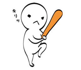 White creatures Stickers sticker #6985124