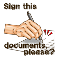 Figure of hand. Vol.2 (English version.) sticker #6985208