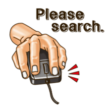 Figure of hand. Vol.2 (English version.) sticker #6985213