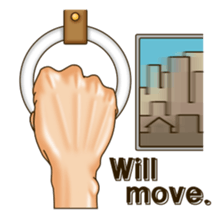 Figure of hand. Vol.2 (English version.) sticker #6985222