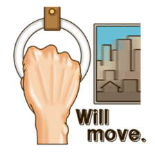 Figure of hand. Vol.2 (English version.) sticker #6985222