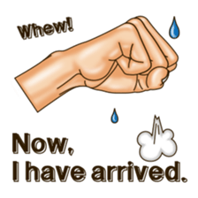 Figure of hand. Vol.2 (English version.) sticker #6985225