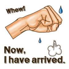 Figure of hand. Vol.2 (English version.) sticker #6985225