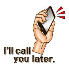 Figure of hand. Vol.2 (English version.) sticker #6985227