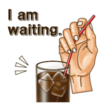 Figure of hand. Vol.2 (English version.) sticker #6985245