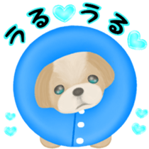 Lovely. Shih Tzu sticker #6985261