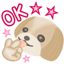 Lovely. Shih Tzu sticker #6985265