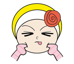 Rosy Part 2-Facial Icon sticker #6985333