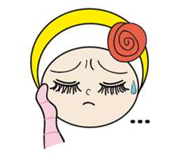 Rosy Part 2-Facial Icon sticker #6985343