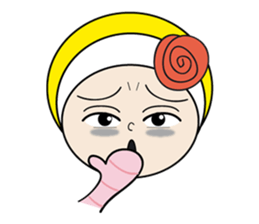 Rosy Part 2-Facial Icon sticker #6985345