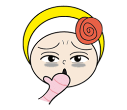 Rosy Part 2-Facial Icon sticker #6985345
