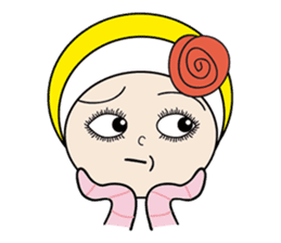 Rosy Part 2-Facial Icon sticker #6985347