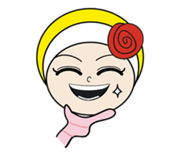 Rosy Part 2-Facial Icon sticker #6985356