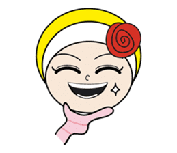 Rosy Part 2-Facial Icon sticker #6985356