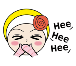 Rosy Part 2-Facial Icon sticker #6985357