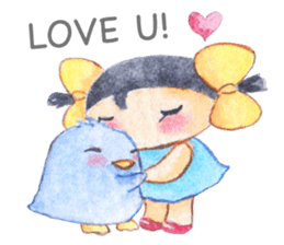 My Little Girl - To Love To Dream sticker #6985417