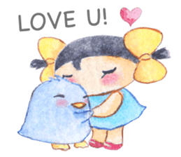 My Little Girl - To Love To Dream sticker #6985417