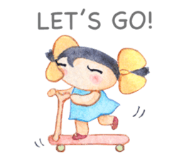 My Little Girl - To Love To Dream sticker #6985422