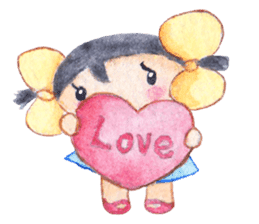 My Little Girl - To Love To Dream sticker #6985431