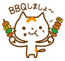 Cat "Motchi" -Summer Version- sticker #6985462