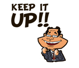 Great Boss and Motivation words sticker #6985546