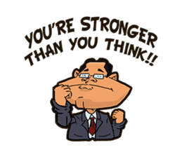 Great Boss and Motivation words sticker #6985547