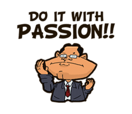 Great Boss and Motivation words sticker #6985557