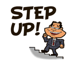 Great Boss and Motivation words sticker #6985560