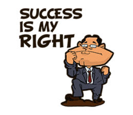 Great Boss and Motivation words sticker #6985566