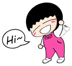 Hoomie Chan (eng.) sticker #6985648