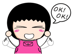 Hoomie Chan (eng.) sticker #6985653