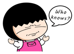 Hoomie Chan (eng.) sticker #6985656