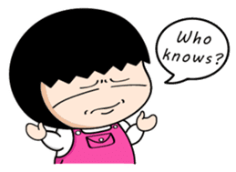 Hoomie Chan (eng.) sticker #6985656