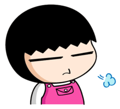 Hoomie Chan (eng.) sticker #6985657