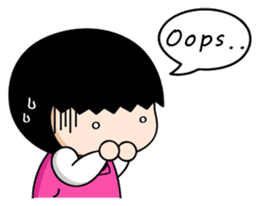 Hoomie Chan (eng.) sticker #6985658