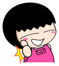 Hoomie Chan (eng.) sticker #6985660