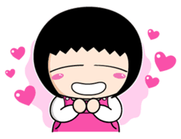 Hoomie Chan (eng.) sticker #6985661