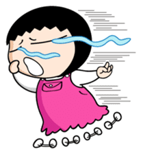 Hoomie Chan (eng.) sticker #6985667