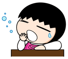 Hoomie Chan (eng.) sticker #6985668