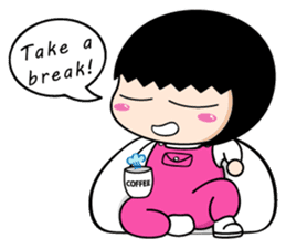 Hoomie Chan (eng.) sticker #6985669