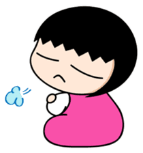 Hoomie Chan (eng.) sticker #6985670