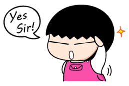 Hoomie Chan (eng.) sticker #6985672