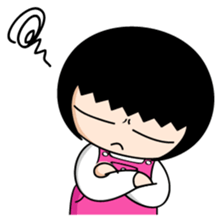 Hoomie Chan (eng.) sticker #6985673